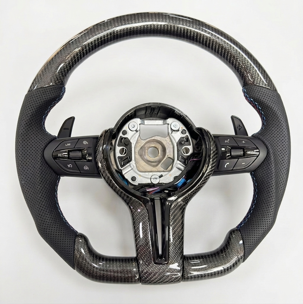 BMW carbon steeringwheel without airbag