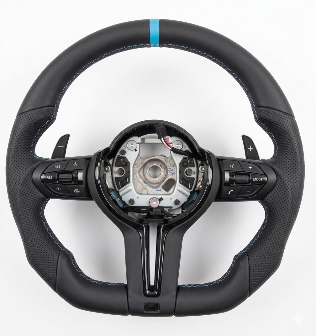 BMW leather steeringwheel without airbag