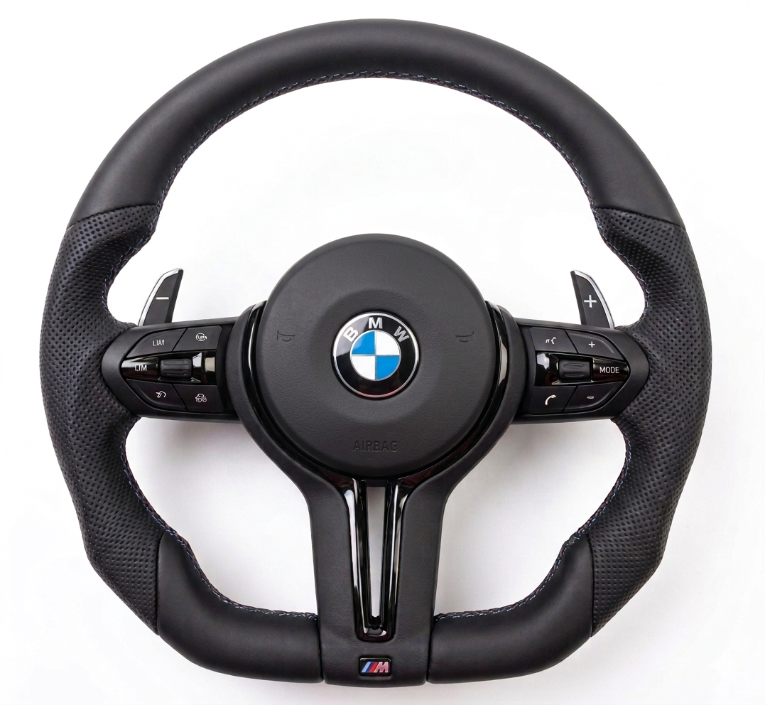 BMW leather steeringwheel with airbag