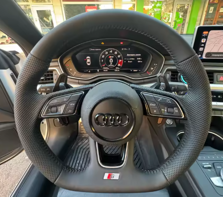 Audi leather steeringwheel without airbag
